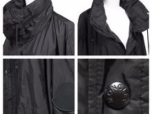 画像をギャラリービューアに読み込む, MONCLER モンクレール コート ロゴ アウター ブラック サイズ2 美品 40654