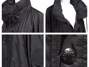 MONCLER モンクレール コート ロゴ アウター ブラック サイズ2 美品 40654