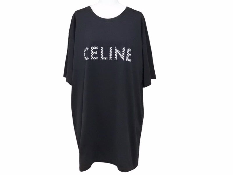 CELINE セリーヌ ロゴ エディスリマン期 半袖 t-シャツ 2X800501F XL