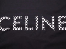 画像をギャラリービューアに読み込む, CELINE セリーヌ ロゴ エディスリマン期 半袖 t-シャツ 2X800501F XL ブラック スタッズ 美品 40692