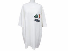 画像をギャラリービューアに読み込む, Louis Vuitton ルイヴィトン ビーズアニマルアンドモノグラムTシャツ ホワイト HLY03W コットン 新品同様 40781