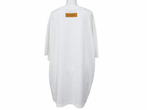 Louis Vuitton ルイヴィトン ビーズアニマルアンドモノグラムTシャツ ホワイト HLY03W コットン 新品同様 40781
