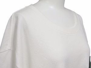 Louis Vuitton ルイヴィトン ビーズアニマルアンドモノグラムTシャツ ホワイト HLY03W コットン 新品同様 40781