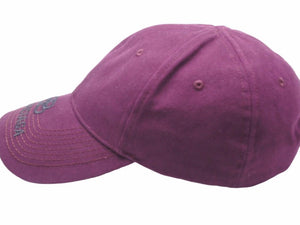 BALENCIAGA バレンシアガ キャップ ベースボールキャップ 帽子 ロゴ 577548 コットン パープル サイズL 美品 40807