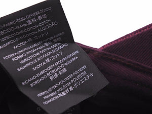 BALENCIAGA バレンシアガ キャップ ベースボールキャップ 帽子 ロゴ 577548 コットン パープル サイズL 美品 40807