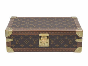 オンライン完売 LOUIS VUITTON ルイヴィトン コフレ 8 モントル トランク モノグラム M47641 時計 ケース 美品 40808 正規品