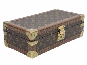 オンライン完売 LOUIS VUITTON ルイヴィトン コフレ 8 モントル トランク モノグラム M47641 時計 ケース 美品 40808 正規品