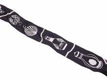 Load image into Gallery viewer, HERMES エルメス ツイリー グラントゥラララ ブラック ボルドー タグなし 85cm 中古 40814