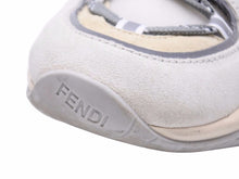 画像をギャラリービューアに読み込む, FENDI フェンディ スニーカー フルイド グレー ホワイト 8E7043 A8P4 サイズ38 中古 40815