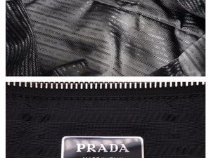 PRADA プラダ 21SS TERRY ハンドバッグ トートバッグ ホワイト ロゴ 1BG1302DXO 新品同様 40825