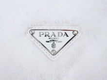 Load image into Gallery viewer, PRADA プラダ 21SS TERRY ハンドバッグ トートバッグ ホワイト ロゴ 1BG1302DXO 新品同様 40825