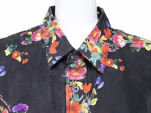 Load image into Gallery viewer, Dior ディオール KAWS カウズ 19SS フラワープリント 長袖シャツ トップス ブラック 923C561W6009 サイズ40 中古 40830