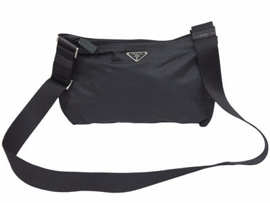 PRADA ヴィンテージ プラダ ショルダーバッグ ブラック ナイロン 中古 40837