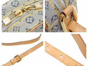 LOUIS VUITTON ルイ・ヴィトン モノグラム ミニ ジャンヌ ショルダーバッグ 鞄 斜め掛け 調節可 CA0070 中古 40844