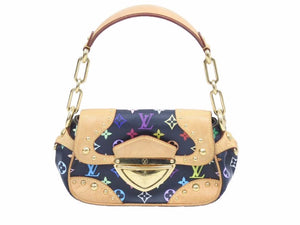 LOUIS VUITTON ルイ・ヴィトン マリリン ハンドバッグ モノグラム 鞄 マルチカラー チェーン MI3057 中古 40848