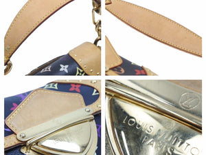 LOUIS VUITTON ルイ・ヴィトン マリリン ハンドバッグ モノグラム 鞄 マルチカラー チェーン MI3057 中古 40848