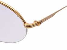 Load image into Gallery viewer, CARTIER カルティエ メガネ サングラス アイウェア トリニティ ゴールド ボルドー 51□20 135 中古 40851