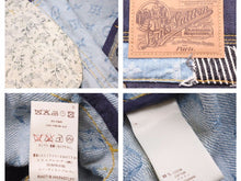 Load image into Gallery viewer, LOUIS VUITTON ルイヴィトン デニムショートパンツ 再構築 インディゴ ブルー ネイビー サイズ36 美品 40884