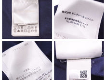 Load image into Gallery viewer, MONCLER モンクレール MAGLIA Tシャツ トップス Vネック ストライプ ワンポイント レッド ホワイト ネイビー サイズL 中古 40900