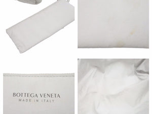 BOTTEGA VENETA ボッテガヴェネタ パデッド カセット バッグ ショルダー グレー レザー 中古 40920 正規品