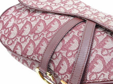 Load image into Gallery viewer, Christian Dior クリスチャンディオール トロッターサドルバッグ ワインレッド ゴールド金具 40933