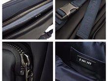 Load image into Gallery viewer, DIOR×SACAI ディオール サカイ ショルダー バック 2022SS ソフトバッグ テクニカルファブリック 1ADHO029USH_H15E 美品 40935