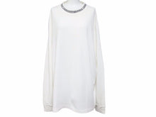 Load image into Gallery viewer, LOUIS VUITTON ルイ ヴィトン 19SS ハイネック カットソー 白 長袖Ｔシャツ 14041 HGY02W 正規品 40955