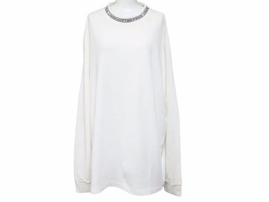 LOUIS VUITTON ルイ ヴィトン 19SS ハイネック カットソー 白 長袖Ｔシャツ 14041 HGY02W 正規品 40955