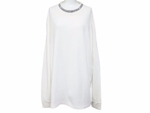 LOUIS VUITTON ルイ ヴィトン 19SS ハイネック カットソー 白 長袖Ｔシャツ 14041 HGY02W 正規品 40955