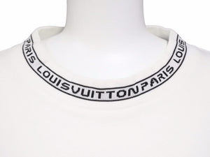 LOUIS VUITTON ルイ ヴィトン 19SS ハイネック カットソー 白 長袖Ｔシャツ 14041 HGY02W 正規品 40955