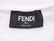 Load image into Gallery viewer, FENDI フェンディ 半袖Ｔシャツ FY0936 AGAB 14040 40956FENSI FFロゴ コットン ホワイト サイズXL 美品 40956