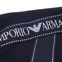 Load image into Gallery viewer, EMPORIO ARMANI エンポリオ アルマーニ Tーシャツ 半袖 ロゴ ネイビー サイズＸＸＬ 良好 40961