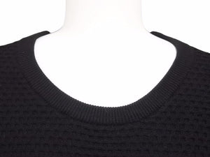 ARMANI EXCHANGE アルマーニエクスチェンジ ロングTシャツ ワッフル トップス 無地 コットン サイズXL 美品 40970
