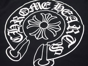 極美品 CHROME HEARTS クロムハーツ ポケット ロゴ Tシャツ ブラック トップス 新タグ 2212-304-0051 サイズXL 40974