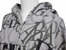 Load image into Gallery viewer, BALENCIAGA バレンシアガ 総柄アーチロゴ ジップ パーカー フーディ― トップス 578129 TEVA5 美品 40975