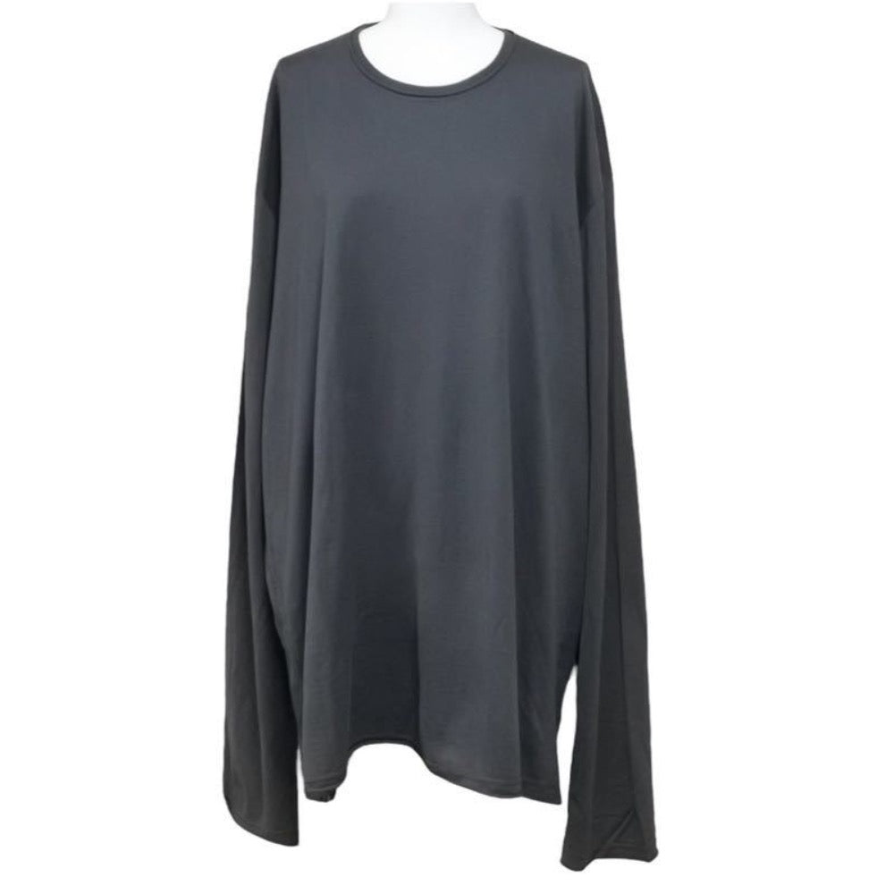 DOLCE&GABBANA ドルガバ 長袖Tシャツ トップス チャコールグレー 