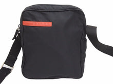 Load image into Gallery viewer, PRADA SPORT プラダ スポーツ ミニナイロンショルダーバッグ ポシェット 斜めがけ B8674 ブラック 美品 41022