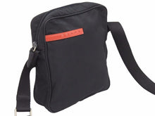 Load image into Gallery viewer, PRADA SPORT プラダ スポーツ ミニナイロンショルダーバッグ ポシェット 斜めがけ B8674 ブラック 美品 41022