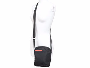 PRADA SPORT プラダ スポーツ ミニナイロンショルダーバッグ ポシェット 斜めがけ B8674 ブラック 美品 41022