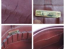Load image into Gallery viewer, CARTIER カルティエ マストライン ショルダーバッグ メッセンジャー ペンホルダー ボルドー ゴールド金具 中古 41026