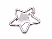 Load image into Gallery viewer, 美品 TIFFANY&amp;Co. ティファニー スター キーリング キーホルダー シルバー925 星 アクセサリー 小物 41039