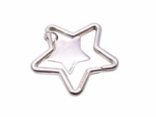 Load image into Gallery viewer, 美品 TIFFANY&amp;Co. ティファニー スター キーリング キーホルダー シルバー925 星 アクセサリー 小物 41039