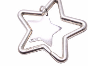 美品 TIFFANY&Co. ティファニー スター キーリング キーホルダー シルバー925 星 アクセサリー 小物 41039