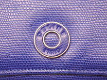 Load image into Gallery viewer, CELINE セリーヌ 長財布 サークルロゴ バイカラー ヴィンテージ ブルー レッド ウォレット 中古 41043