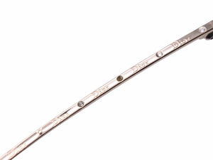 Dior ディオール サングラス CD-7560J 眼鏡 ロゴ ラインストーン 小物 アイウェア 中古 41051