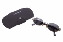 画像をギャラリービューアに読み込む, Emporio Armani エンポリオ・アルマーニ サングラス 056-S 707 48▭20 135 眼鏡 ブラック シルバー 小物 アイウェア 中古 41052