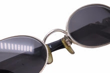 画像をギャラリービューアに読み込む, Emporio Armani エンポリオ・アルマーニ サングラス 056-S 707 48▭20 135 眼鏡 ブラック シルバー 小物 アイウェア 中古 41052