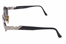 画像をギャラリービューアに読み込む, Emporio Armani エンポリオ・アルマーニ サングラス 056-S 707 48▭20 135 眼鏡 ブラック シルバー 小物 アイウェア 中古 41052