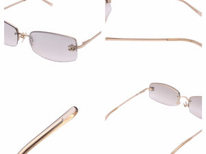 CHANEL シャネル サングラス メガネ 4093B 56□16 ブラウン ゴールド ココマーク ラインストーン 美品 41057