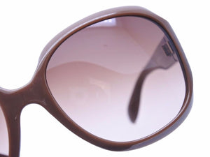 美品 Chloe クロエ サングラス 2227 アイウェア 眼鏡 ブラウン ロゴ 小物 41059
